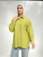 ⁦شميز كتان ياقوت⁩ - الصورة ⁦16⁩