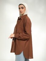 ⁦شميز كتان ياقوت⁩ - الصورة ⁦25⁩