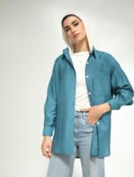 ⁦شميز كتان ياقوت⁩ - الصورة ⁦10⁩