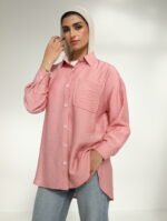 ⁦شميز كتان ياقوت⁩ - الصورة ⁦6⁩