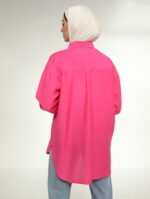 ⁦شميز كتان ياقوت⁩ - الصورة ⁦8⁩