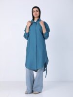 ⁦شميز كتان طويل ماجيك⁩ - الصورة ⁦14⁩