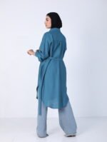 ⁦شميز كتان طويل ماجيك⁩ - الصورة ⁦12⁩