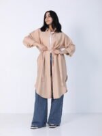 ⁦شميز كتان طويل ماجيك⁩ - الصورة ⁦10⁩