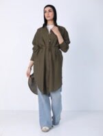 ⁦شميز كتان طويل ماجيك⁩ - الصورة ⁦9⁩