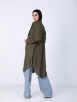 ⁦شميز كتان طويل ماجيك⁩ - الصورة ⁦7⁩