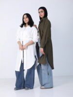 ⁦شميز كتان طويل ماجيك⁩ - الصورة ⁦3⁩