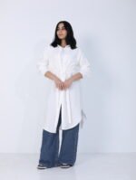 ⁦شميز كتان طويل ماجيك⁩ - الصورة ⁦5⁩