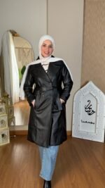 ⁦كوت جلد طويل⁩ - الصورة ⁦25⁩