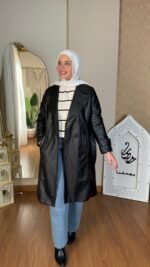 ⁦كوت جلد طويل⁩ - الصورة ⁦19⁩