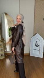 ⁦كوت جلد طويل⁩ - الصورة ⁦13⁩