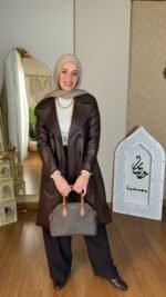 ⁦كوت جلد طويل⁩ - الصورة ⁦11⁩